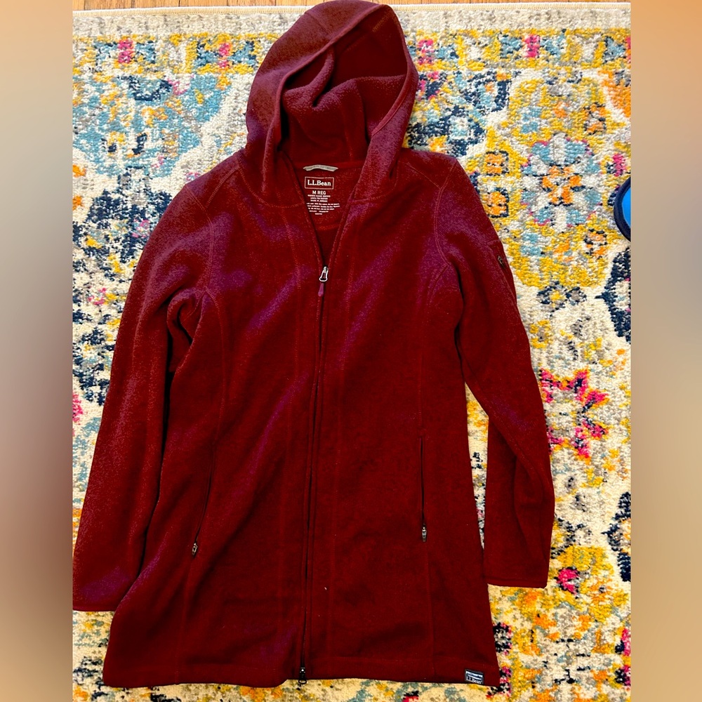 L.L. Bean Women’s Sweater Fleece Coat